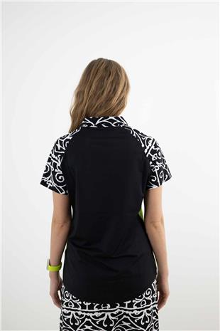 Gömlek Yaka Kısa Kol Tişört