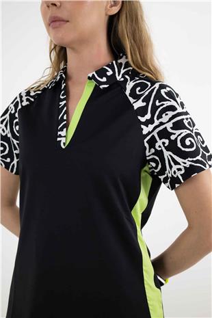 Gömlek Yaka Kısa Kol Tişört