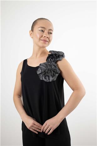Gül Motif İşleme Atlet