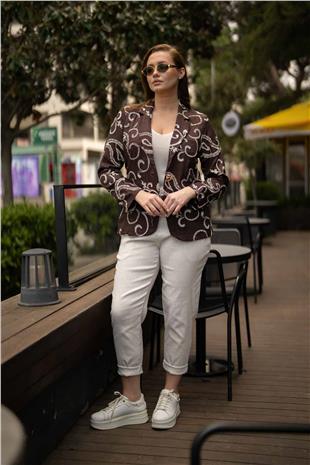 Halka Kemerli Bengalin Kadın Pantolon