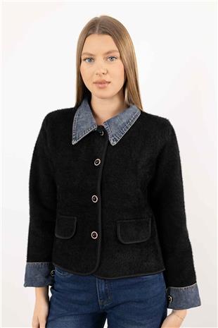 Jean Parça Detay Ceket