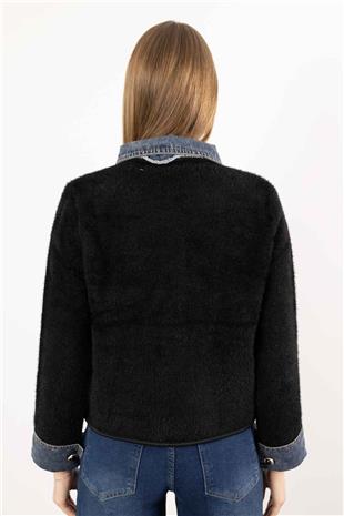 Jean Parça Detay Ceket