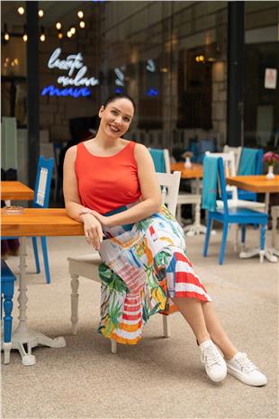 Kalın Askılı Bisiklet Yaka Atlet