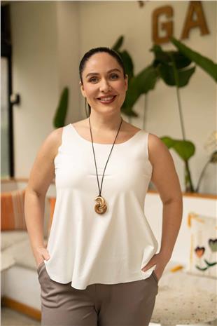 Kalın Askılı Bisiklet Yaka Atlet