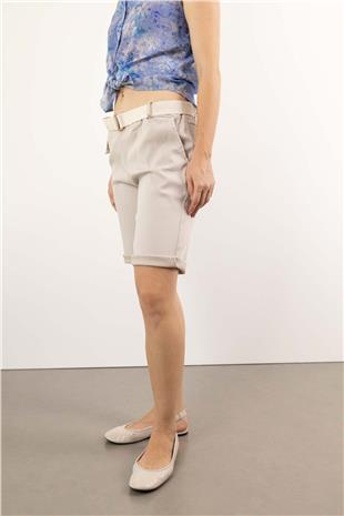 Kemer Detay Bermuda Şort