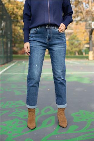 Kemer Detay Jean Pantolon