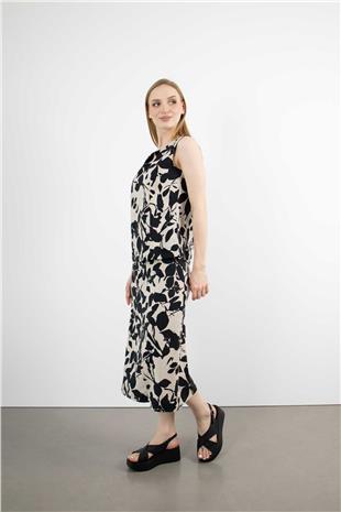 Ön Asimetrik Katlama Detay Etek