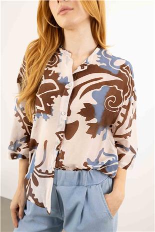 Ön Bağlama İşleme Detay Gömlek