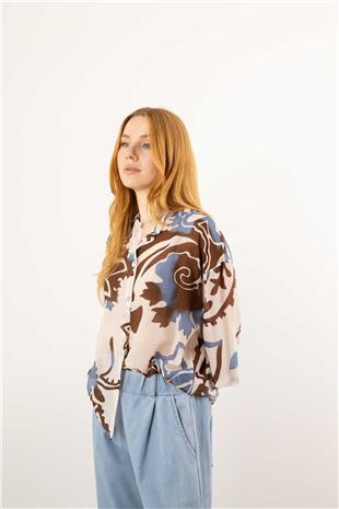 Ön Bağlama İşleme Detay Gömlek