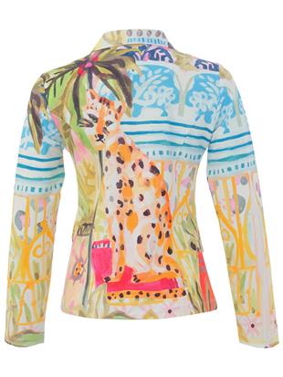 Ön Fermuar Detay Cep Görünümlü Kadın Ceket