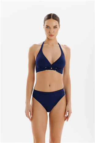 Ön Taş Detay İpli Kadın Bikini
