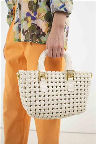 Örgü Desen El Çantası