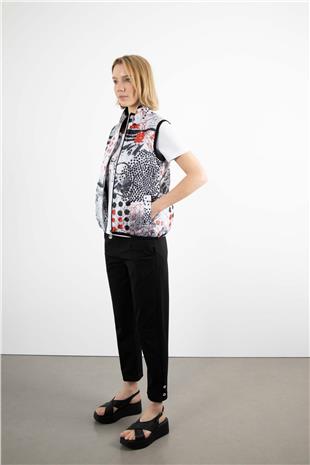 Paça Düğme Detay Oversize Pantolon