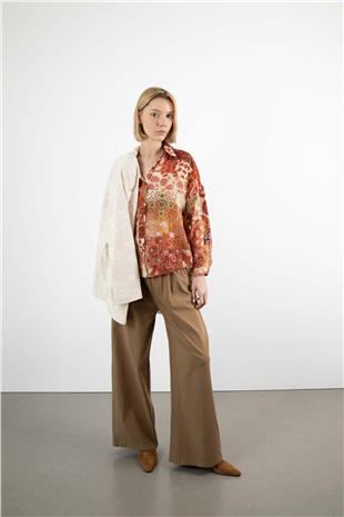 Pamuklu Palazzo Pantolon