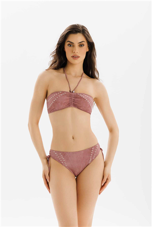 Straplez Detaylı Kadın Bikini