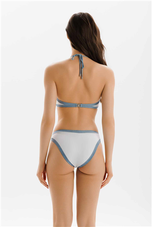Taş Detaylı Straplez Kadın Bikini