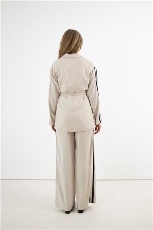 Üst Ceket Kolye Detay Takım