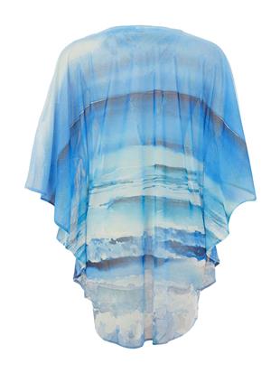 V Yaka Taş Detay Ön İp Bağlamalı Kadın Pareo