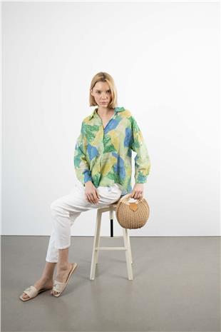 Yuvarlak Hasarı El Çantası