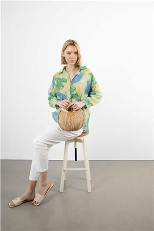 Yuvarlak Hasarı El Çantası