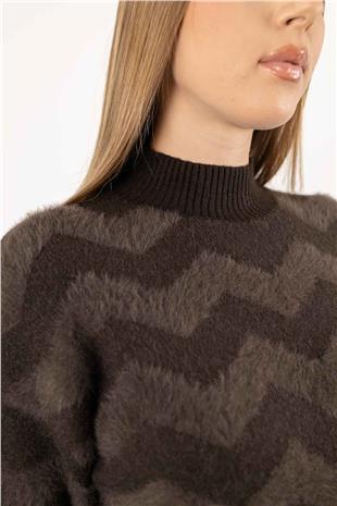 Zigzag Tüylü Kazak