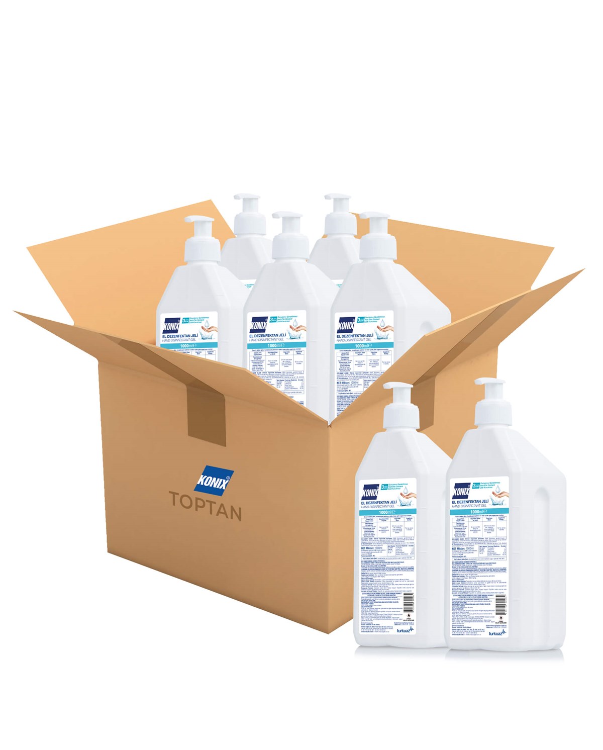 KONIX 1000 ML ANT. EL TEM. JEL BIOS TR - ANTI SISE