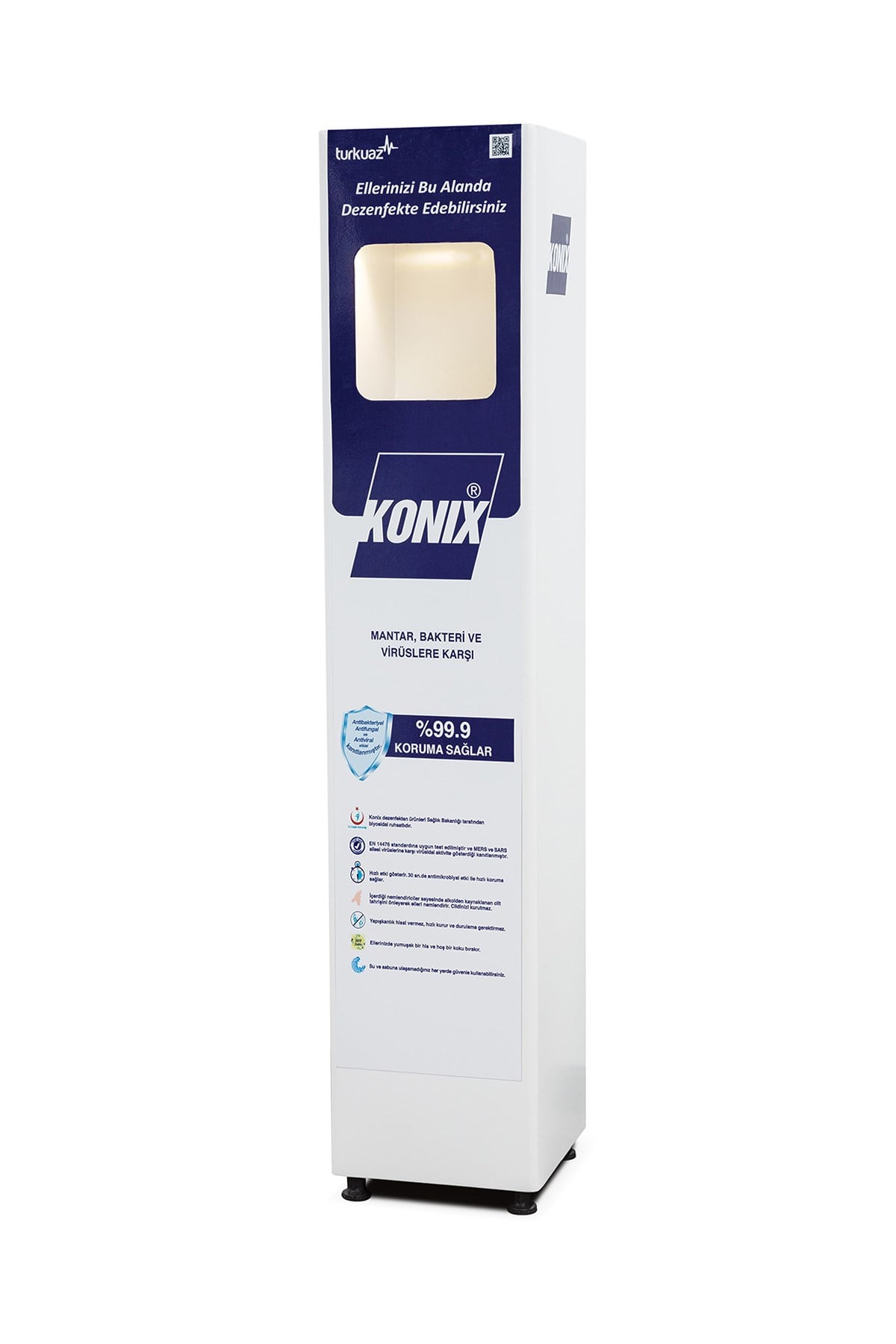 KONIX VJET-90M OTOMATİK DEZENFEKTAN DİSPENSERİ