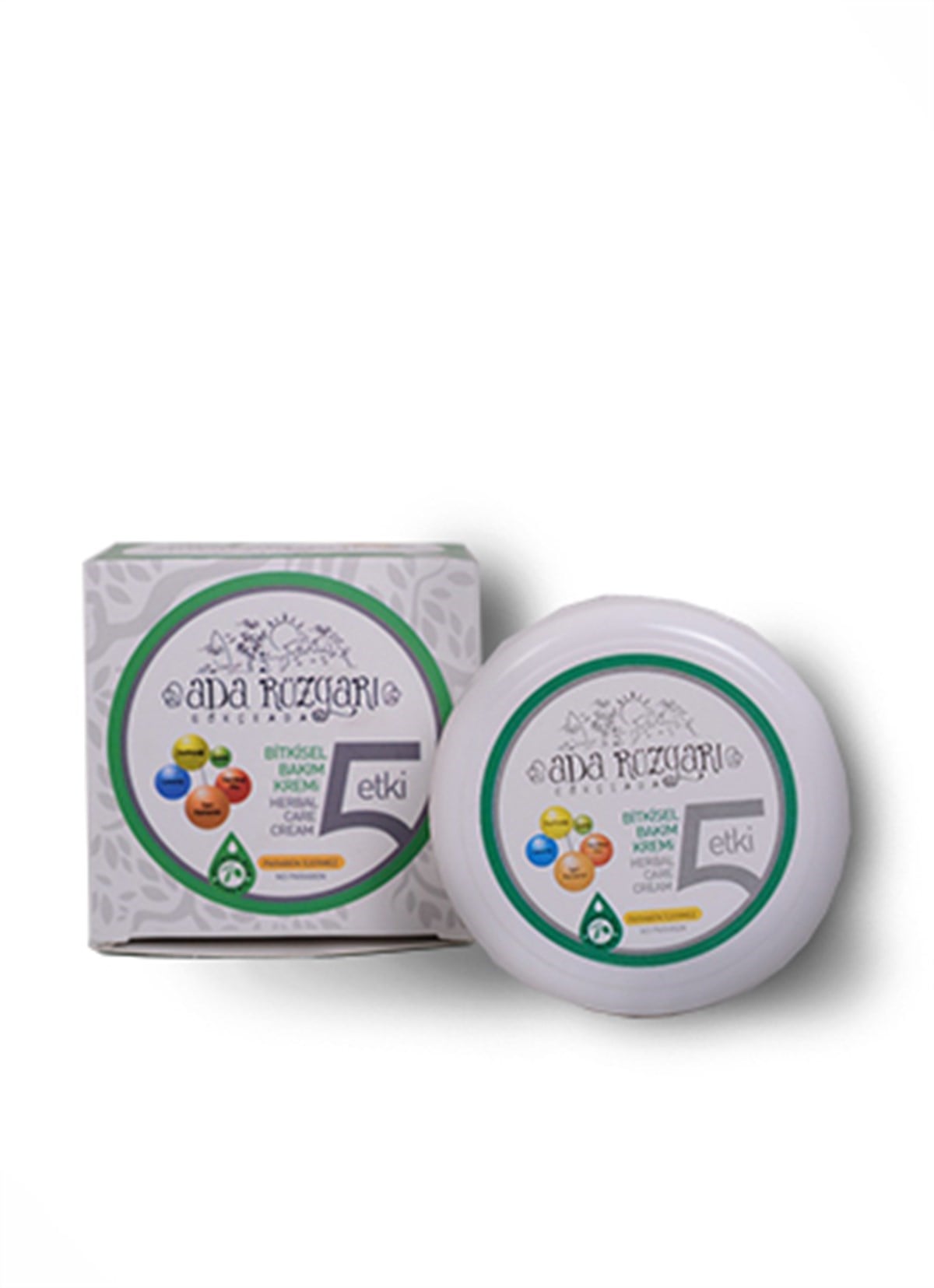 Gökçeada 5 Etkili Bitkisel Bakım Kremi 50 ml.