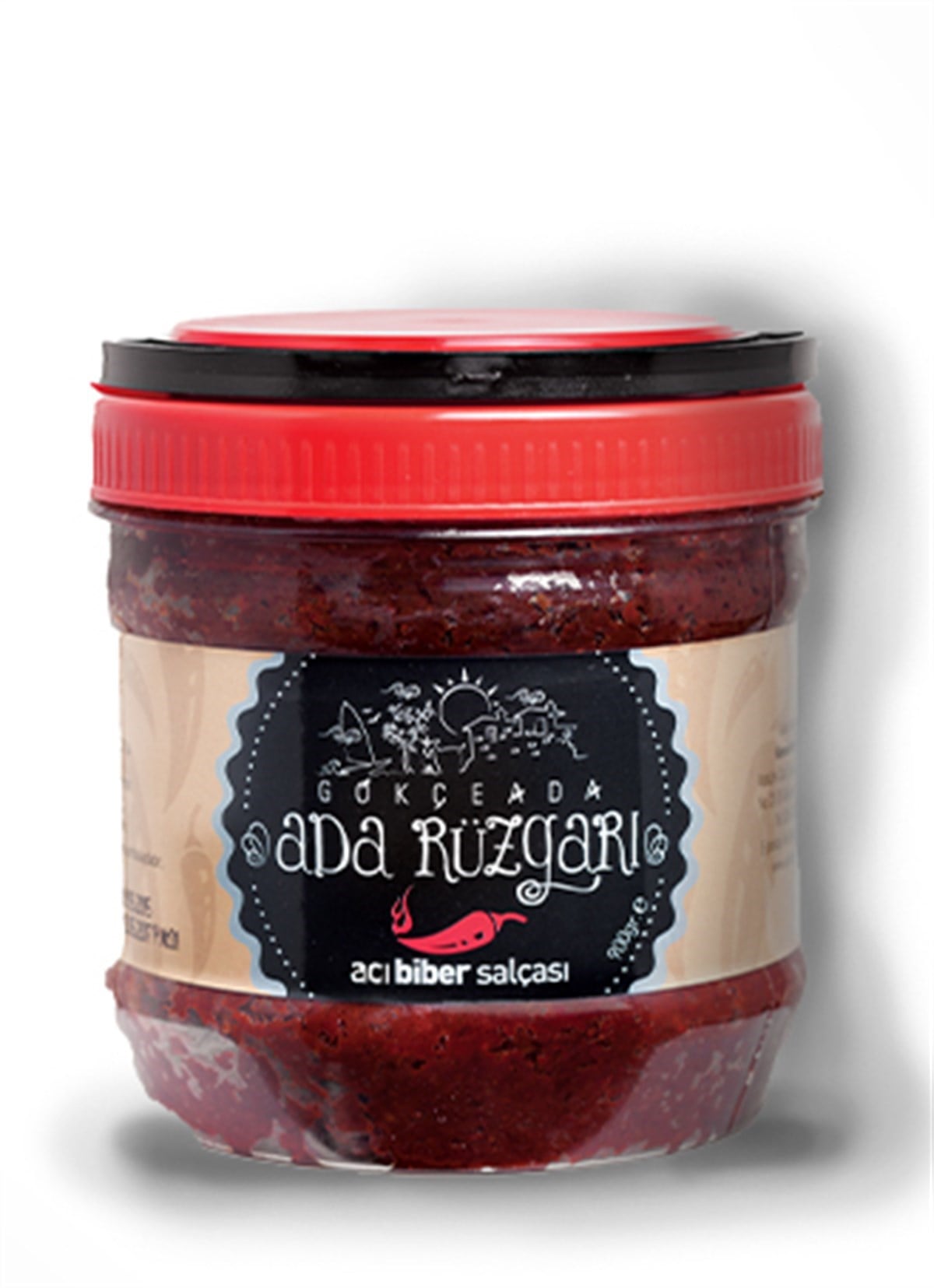 Gökçeada Acı Biber Salçası 1300 gr.