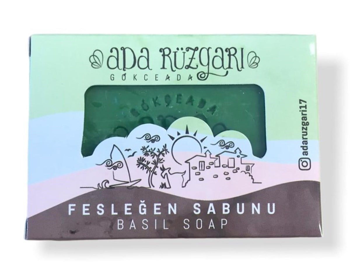 Gökçeada Fesleğen Sabunu 100 gr.