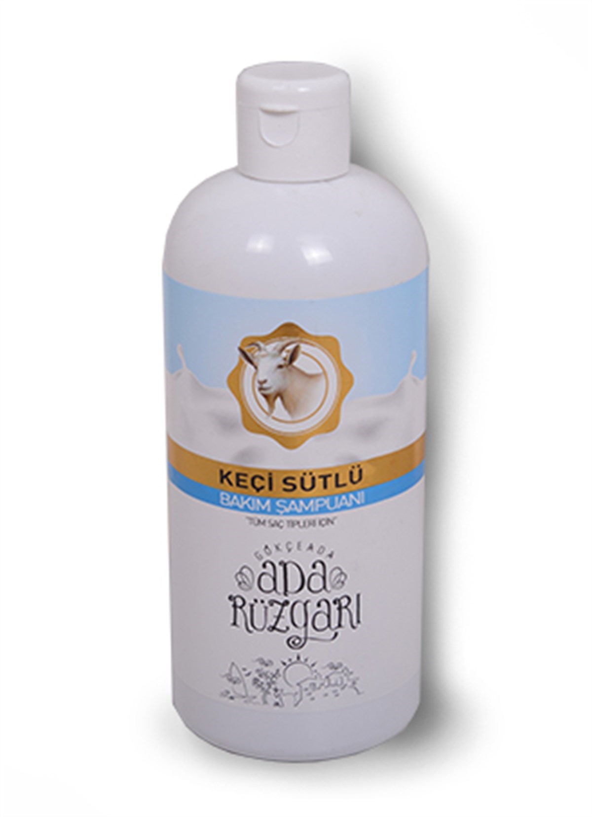 Gökçeada Keçi Sütlü Bakım Şampuanı 400 ml.