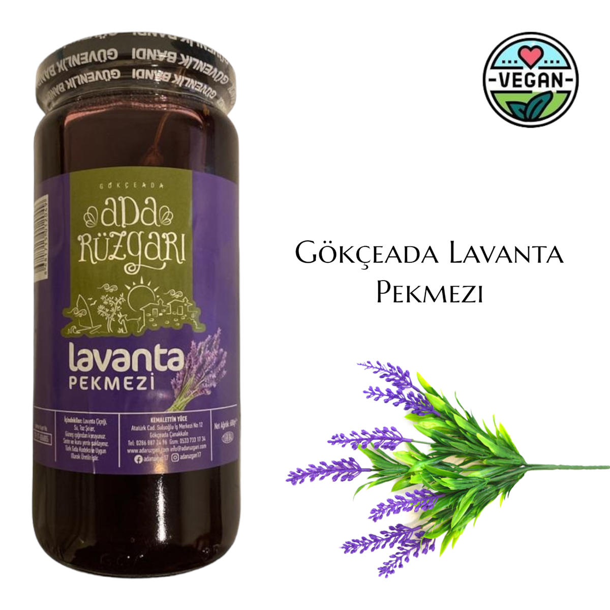 Gökçeada Lavanta Pekmezi 680 gr.