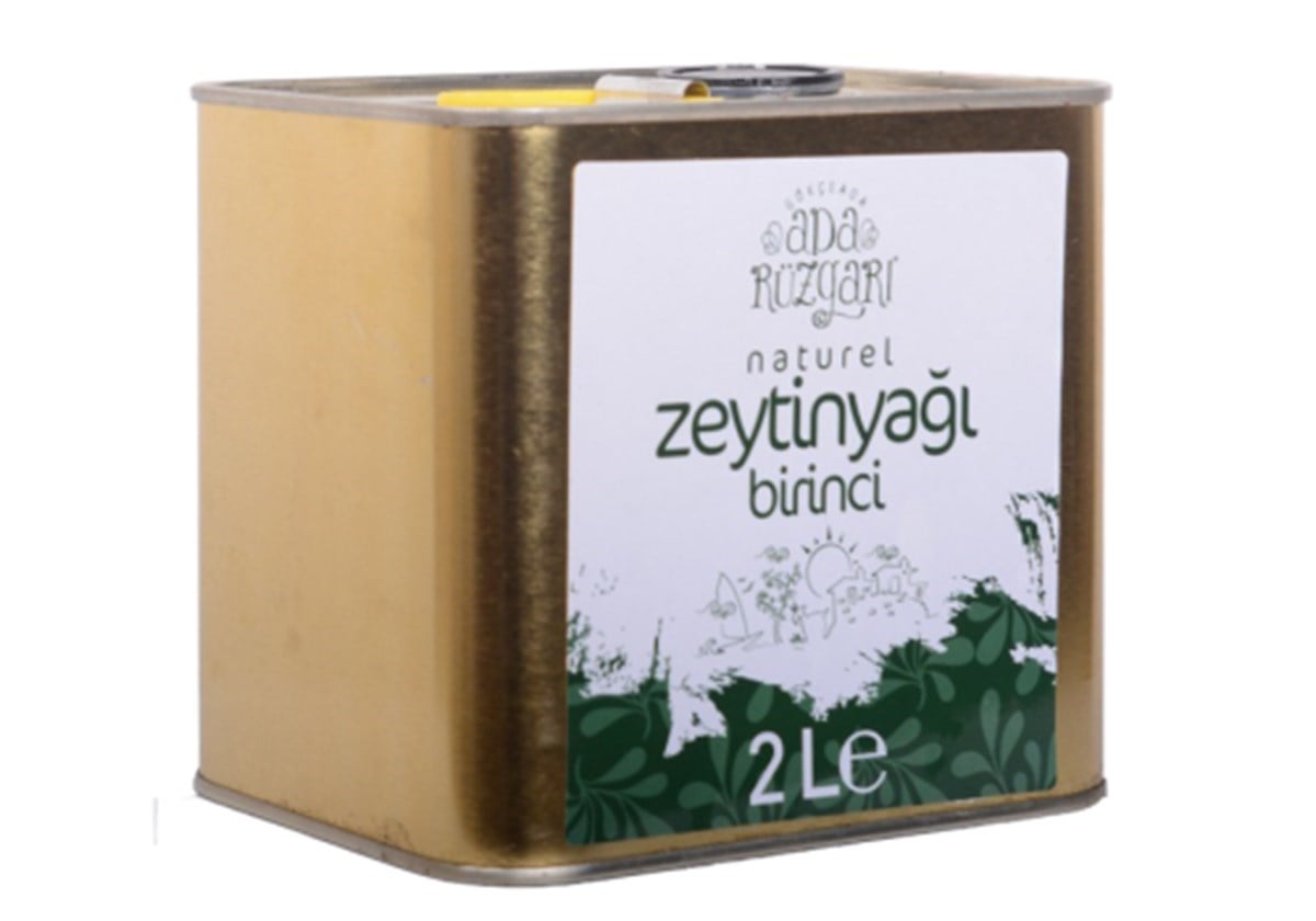 Gökçeada Naturel Birinci Zeytinyağı (Teneke) 2 Lt.