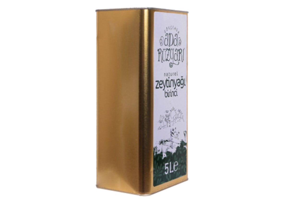 Gökçeada Naturel Birinci Zeytinyağı (Teneke) 5 Lt.