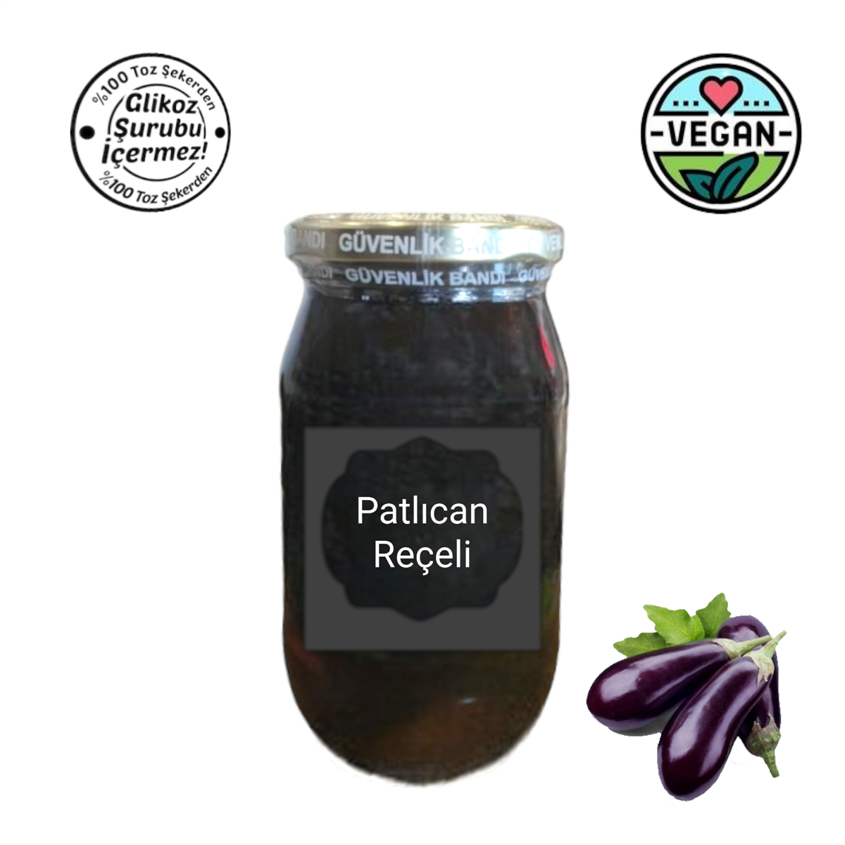 Gökçeada Patlıcan Reçeli 400 gr.