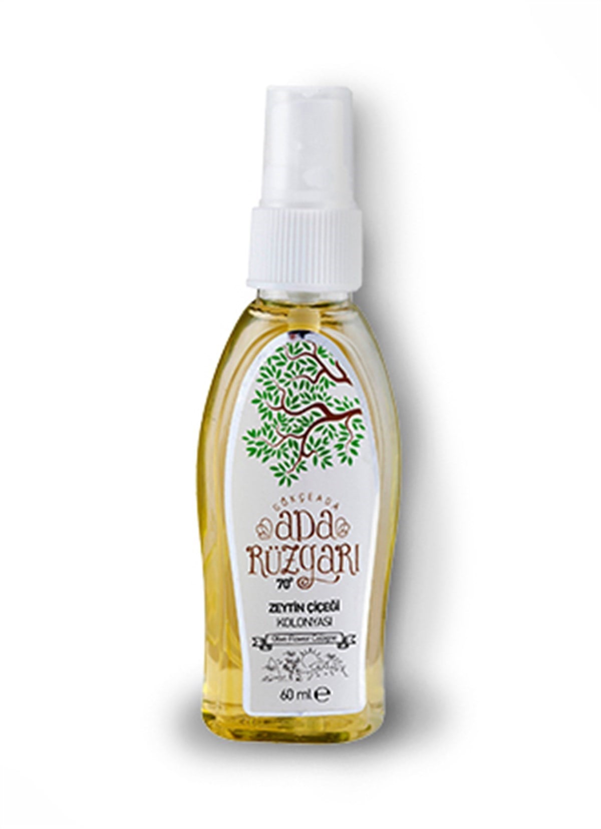 Gökçeada Zeytin Çiçeği Kolonyası Sprey 60 ml.