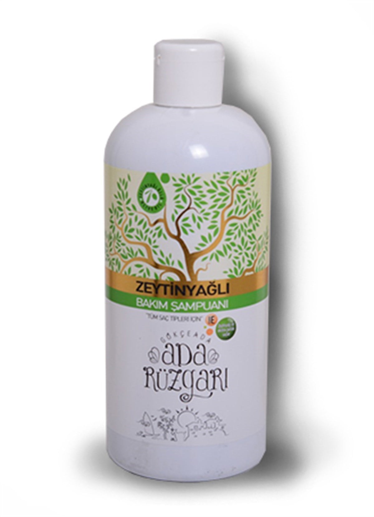 Gökçeada Zeytinyağlı Bakım Şampuanı 400 ml.