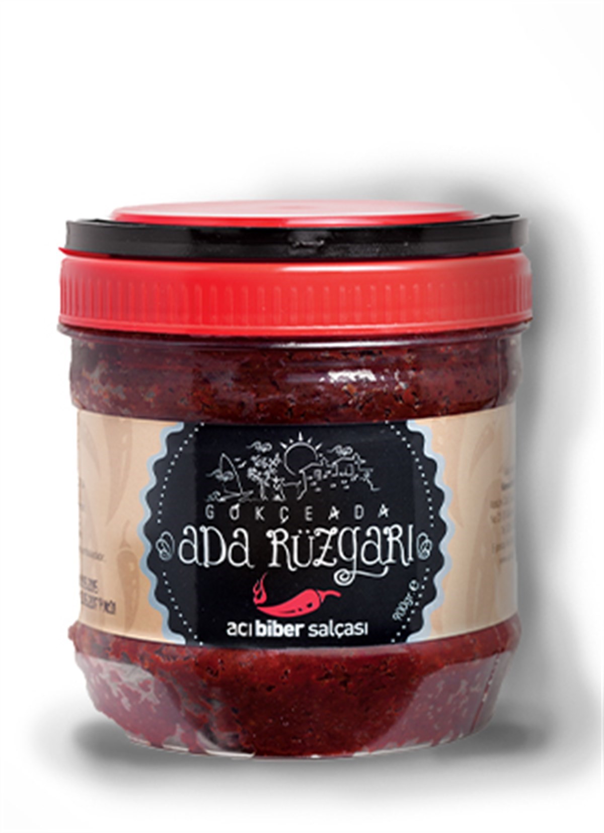 Gökçeada Acı Biber Salçası 1300 gr.