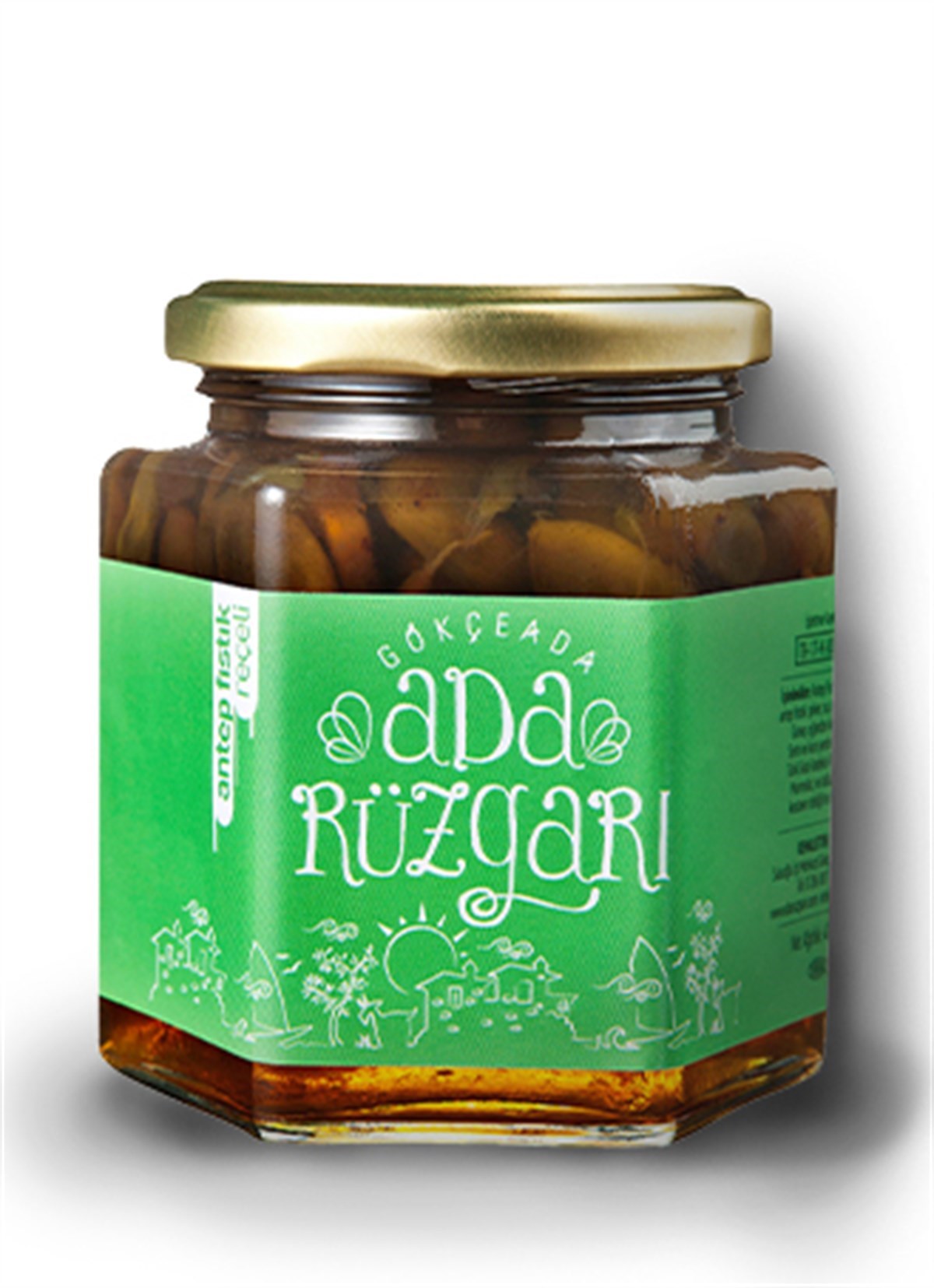Gökçeada Antep Fıstığı Reçeli 400 gr.