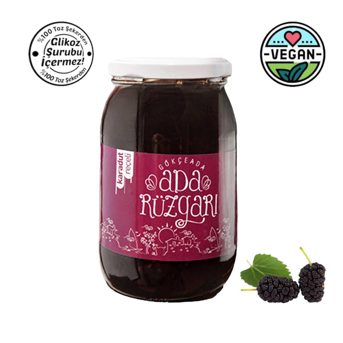 Gökçeada Karadut Reçeli 400 gr.