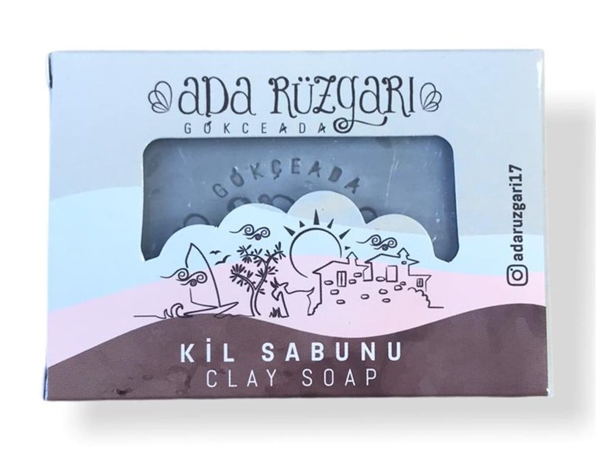 Gökçeada Kil Sabunu 100 gr.