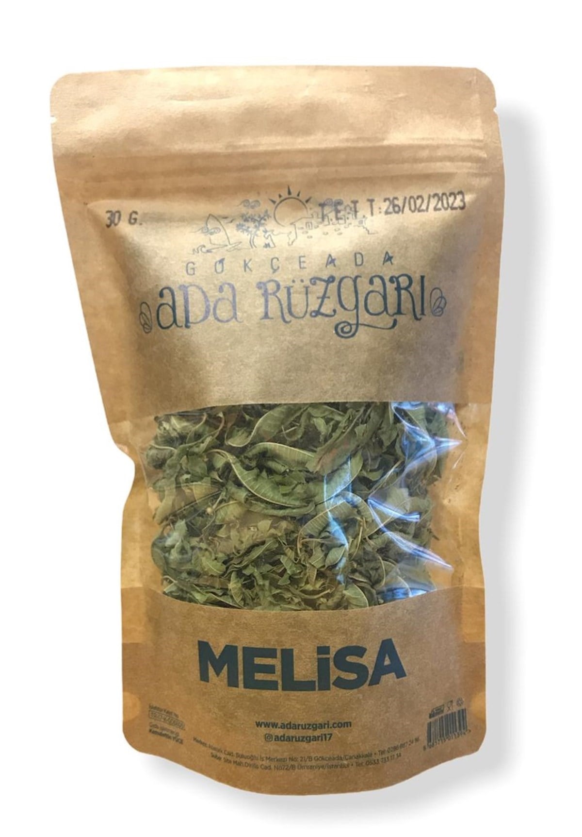 Gökçeada Melisa Çayı 30 gr.