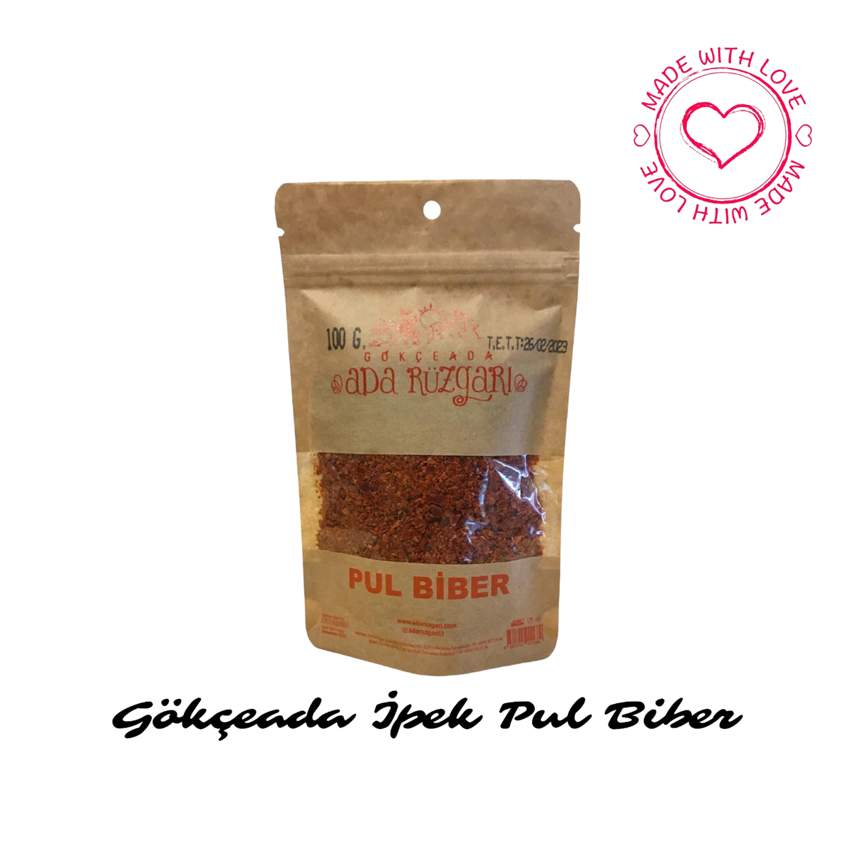 Gökçeada Pul Biber 100 gr.