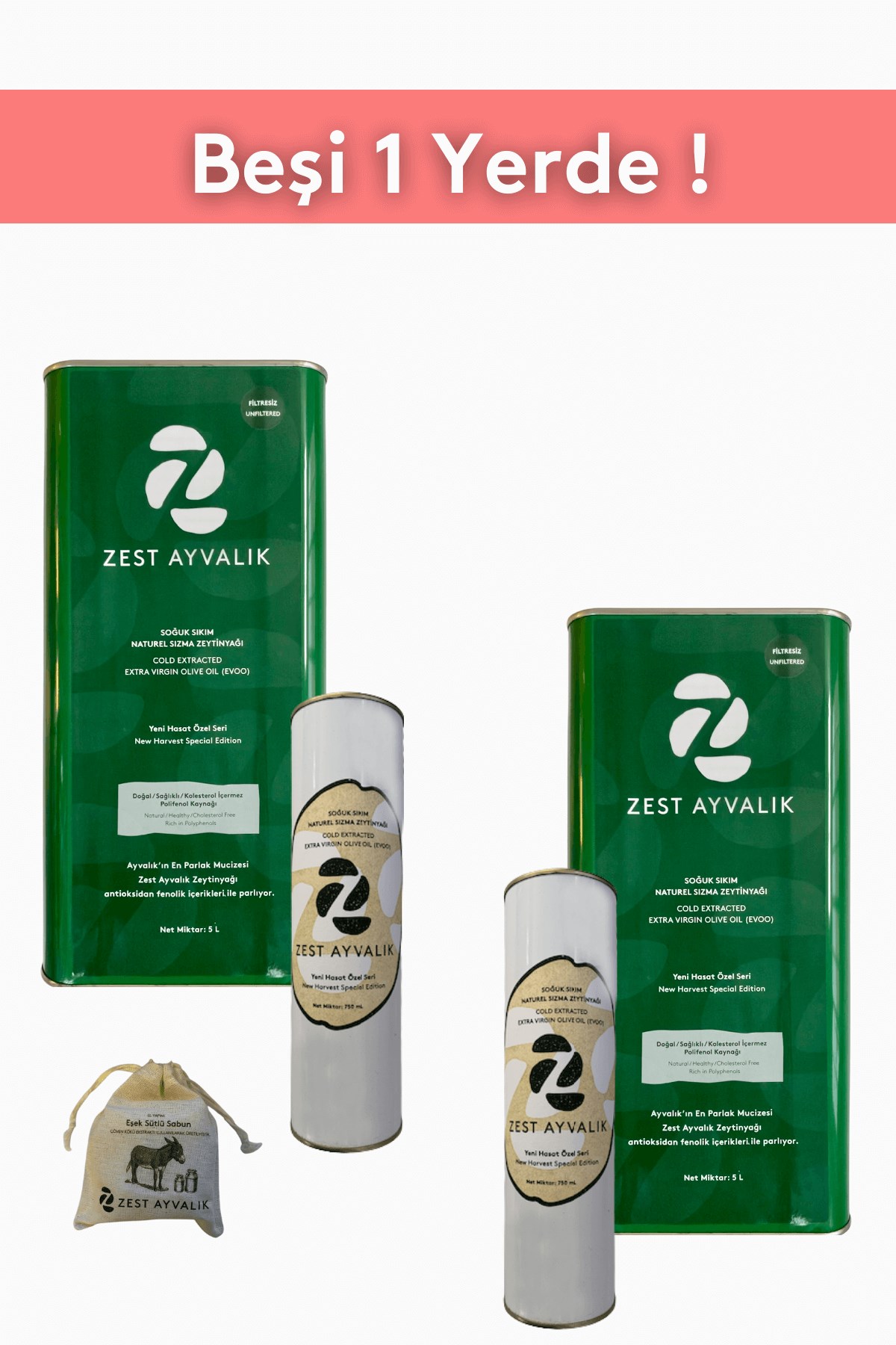 Zest Ayvalık BEŞİ 1 YERDE