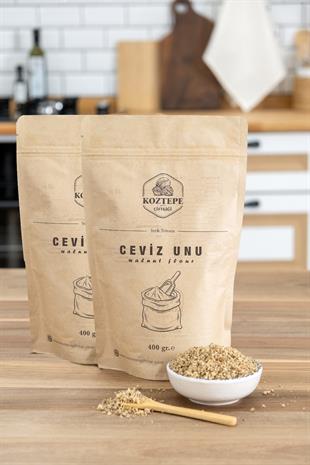 Koztepe Çiftliği Ceviz Unu 400 G × 2 Paket