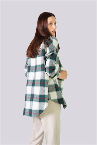 Oduncu gömlek - yeşil