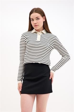 Pamuk Basic Mini Çan Siyah Etek