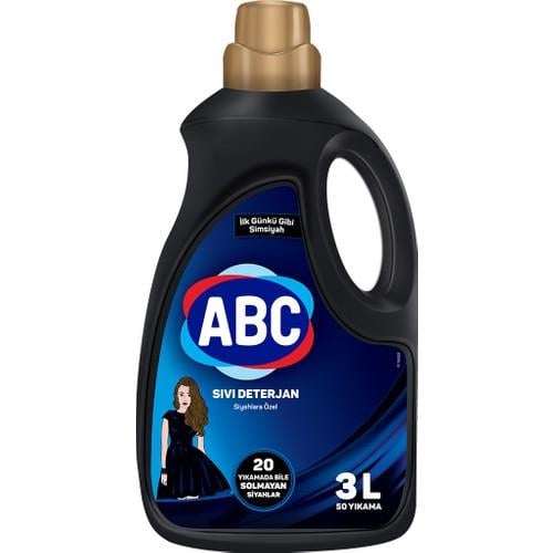 ABC SIVI ÇAMAŞIR DET. SİYAHLAR 2.7 LT