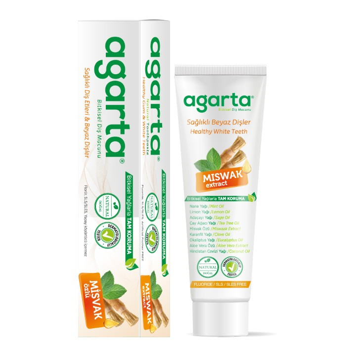 AGARTA DİŞ MACUNU 100ML MİSVAK