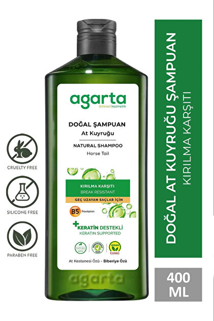 AGARTA ŞAMP. 400ML AT KUYRUĞU